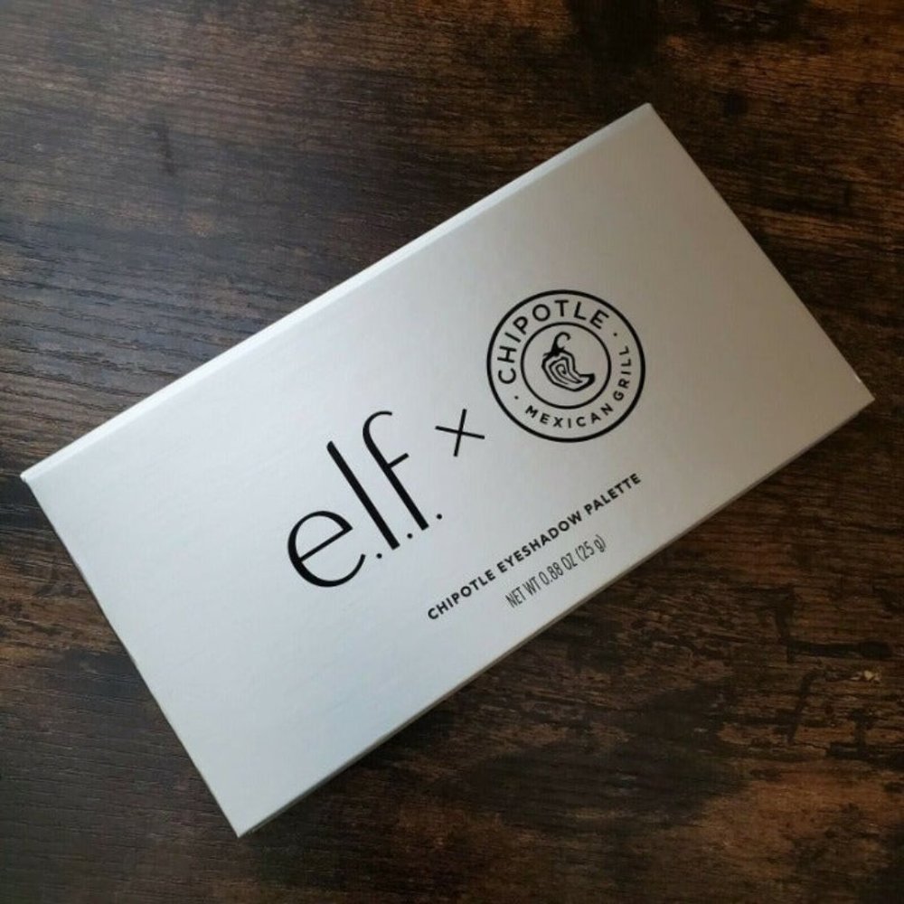 NEW E.L.F. Eyeshadow Palette Chipotle Mexican Grill 12 Colors Eye Shadow Elf